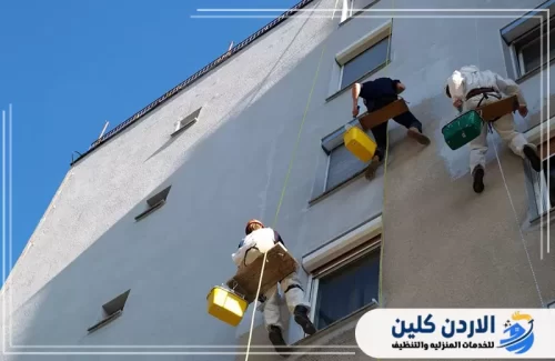 استقبال جميع مساحات الواجهات وتوفير أحدث الرافعات والآلات