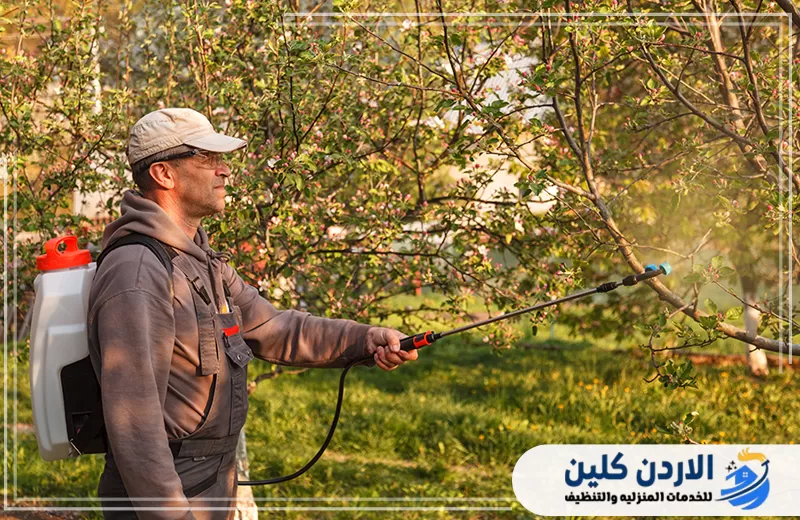 شركة مكافحة آفات الحدائق والنباتات في الأردن