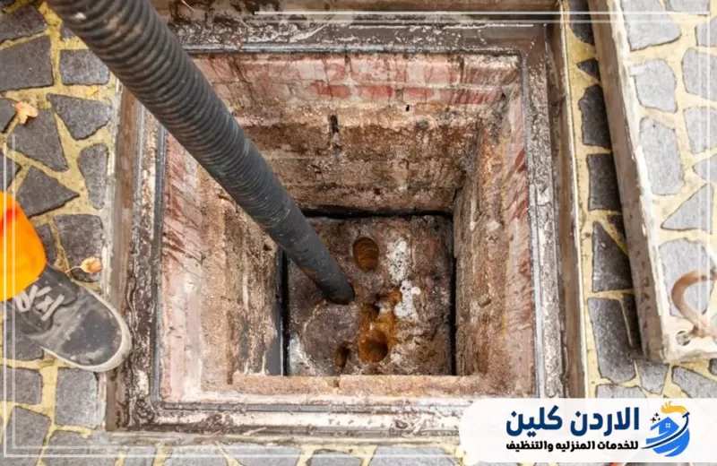 احجز خدمة تنظيف المناهل وخطوط الصرف بسرعة 0798779667 تنفيذ تنظيف منهل صرف صحي باستخدام خرطوم شفط لإزالة الرواسب والمياه الراكدة من الداخل.