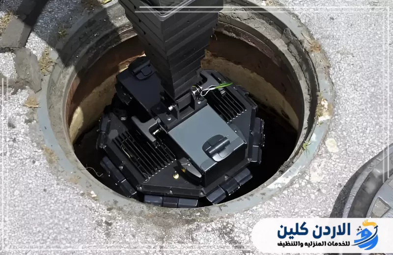 جهاز روبوتي مخصص لفحص المناهل وخطوط الصرف من الداخل للوصول إلى الأعطال العميقة في الشبكة.